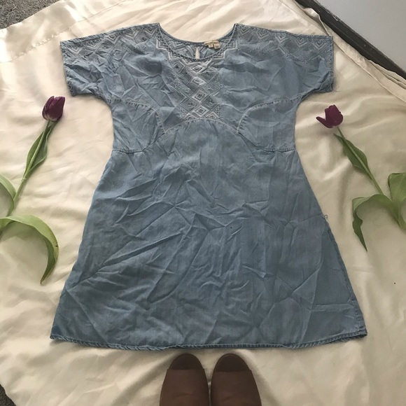 Holding Horses by Anthropologie Blue Dress NWOT - Picture 4 of 6